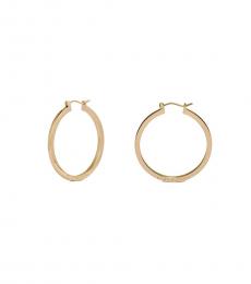 Coach Golden Hoop Earrings