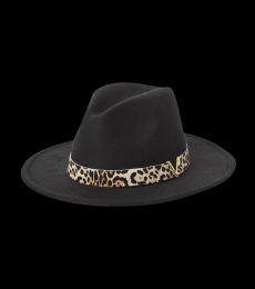 Vince Camuto Black Fedora Hat
