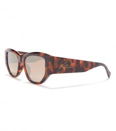 Vince Camuto Brown Tortoise Cat Eye Sunglasses