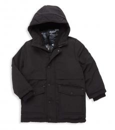 Michael Kors Little Boys Black Snorkel Jacket