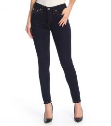 True Religion Dark Blue High Rise Halle Jeans