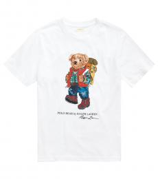 Ralph Lauren Boys Polo Bear Cotton Jersey T-Shirt