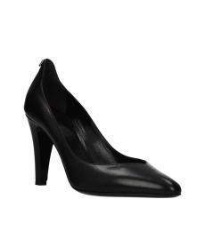 Valentino Garavani Black Leather Heels