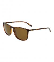 Cole Haan Brown Square Sunglasses