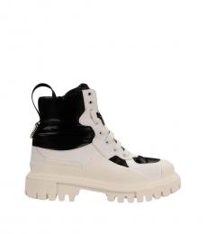 Dolce & Gabbana White  Hi Trekking Boots