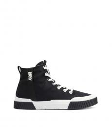 DKNY Black High Top Sneakers