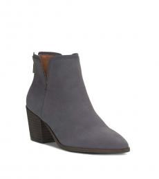 Lucky Brand Blue Nubuck Suede Boots