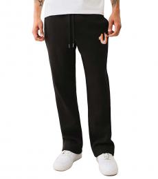 True Religion Black Studded Cargo Sweat Pant
