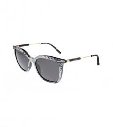 Calvin Klein Black-White Glaring Modish Sunglasses