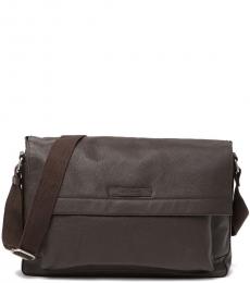 Cole Haan Chocolate Slouchy Large Messenger Bag