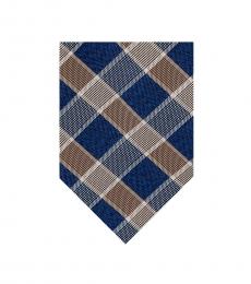 Michael Kors Taupe Geometric Pattern Tie