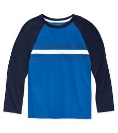 Calvin Klein Boys Forever Blue Colorblock T-Shirt