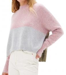 Diesel Light Pink Cropped Sweater