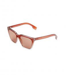 Burberry Brown Sparkle Clubmaster Sunglasses