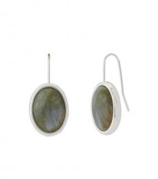 Lucky Brand Silver Stone Earrings