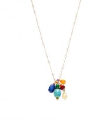 Multi-Color Semiprecious Necklace