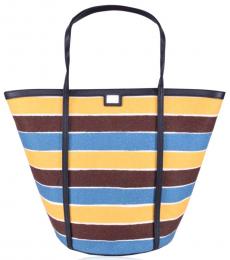 Dolce & Gabbana Multicolor Canvas Large Tote
