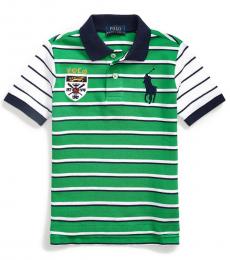 Ralph Lauren Little Boys Golf Green Big Pony Crest Polo