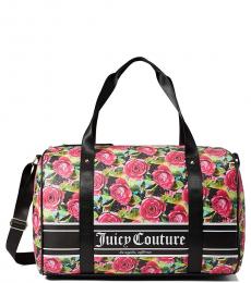 Juicy Couture Black Overnighter Large Duffle Bag