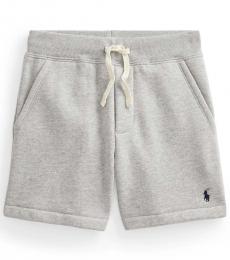 Ralph Lauren Little Boys Heather Fleece Shorts