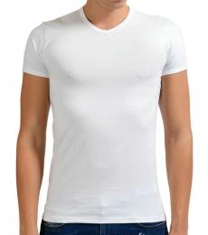 Versace Collection White V-Neck T-Shirt