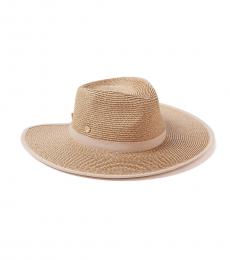Vince Camuto Natural Panama Hat