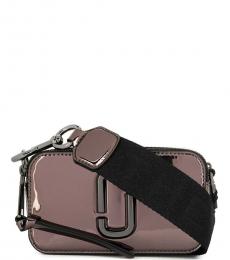 Marc Jacobs Metal Mirrored Snapshot Small Crossbody Bag