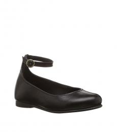Ralph Lauren Baby Girls Black Alyssa Ballerinas