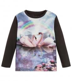 Stella McCartney Little Girls Black Bella Top