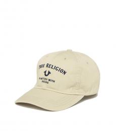 True Religion Khaki Crafted Baseball Cap