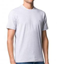 Brunello Cucinelli Light Grey Sport Jersey T-Shirt
