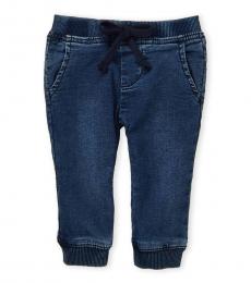 AG Adriano Goldschmied Baby Boys Blue Luke Denim Joggers