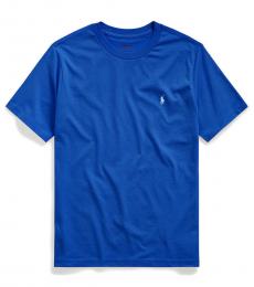 Ralph Lauren Boys Travel Blue Crewneck T-Shirt
