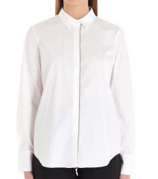 Brunello Cucinelli White Monile Detail Shirt