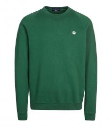 fred perry sweater green