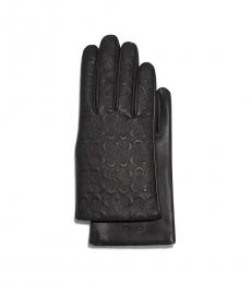 Black Signature Gloves