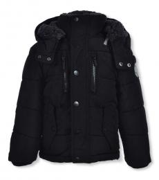 DKNY Little Boys Insulated Black Puffer Jacket
