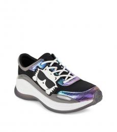 Karl Lagerfeld Black Low Top Sneakers