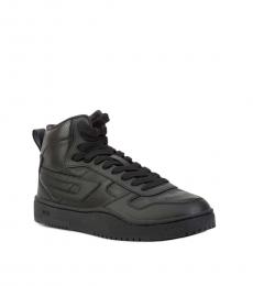 Diesel Black High Top Sneakers