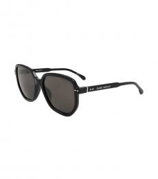Isabel Marant Black Geometric Sunglasses