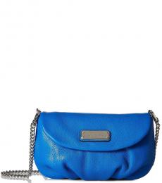 Marc by Marc Jacobs Blue Classic Q Medium Crossbody