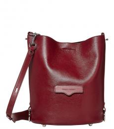 Rebecca Minkoff Pinot Noir Utility Convertible Large Bucket Bag