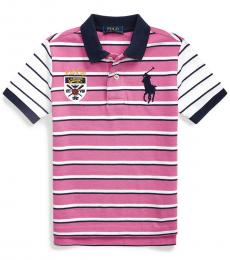 Ralph Lauren Little Boys Resort Rose Big Pony Crest Polo