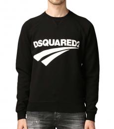 Dsquared2 Black Graphic Logo Sweatshirt