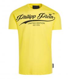 Yellow Graphic Logo T-Shirt
