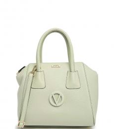 Mario Valentino Light Green Minimi Large Satchel
