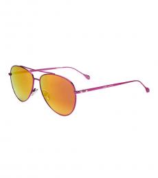 Isabel Marant Pink Aviator Sunglasses