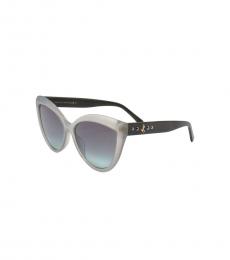 Jimmy Choo Grey Round Sunglasses