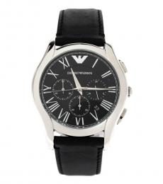 Black Classic Chronograph Watch