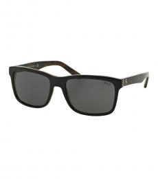 Ralph Lauren Black Square Sunglasses